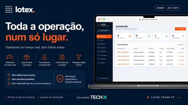 Software de rastreabilidade alimentar: toda a operação num só lugar